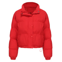 Womens Loose-fitting Casual Cotton Coat