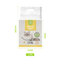 Deodorizing Low-dust Milky-scented Pea Cat Litter Specially Designed For Cat Houses
