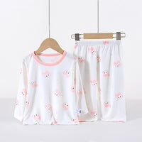 Youke Silk Home Wear Nine-quarter Sleeve Boneless Suit