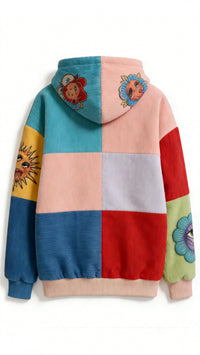 Fashion Casual Printed Polyester Sweater