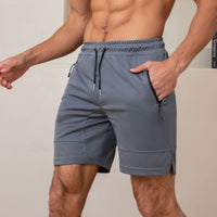 Men's Breathable Quick-drying Outdoor Workout Running Leisure Middle Pants