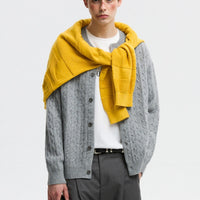 Twisted Solid Color Sweater Cardigan For Men And Women, American Style For Autumn And Winter