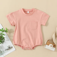 Fashion Rompers Jumpsuit Solid Color