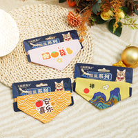 Adjustable Triangular Binder Decorations Pet Scarf Bib Supplies