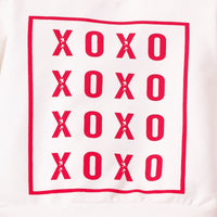 Long Sleeve Printed Letters Sweater Trousers Suit