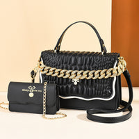 Fashion Rhombic Chain Slung One Shoulder Bag