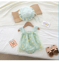 Baby Sleeveless Vest Jumpsuit Suspender Briefs Little Princess Dress