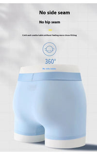 Men's Fashion Boxer Ice Silk Underwear