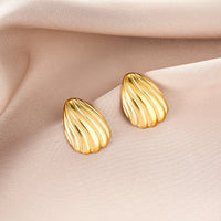 Premium Fashion Irregular Earrings, High-End Unique Niche Design, Stainless Steel Earrings Jewelry For Women