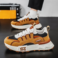 Fashion Personality Mesh Casual Dad Shoes Men
