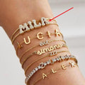 English Letters DIY Bracelet Necklace