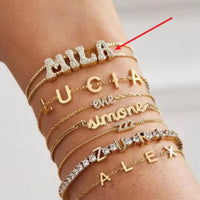 English Letters DIY Bracelet Necklace