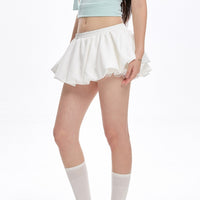 High-waisted Slimming A-line Skirt Mid-length Skirt