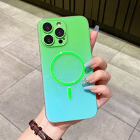 Luminous Magnetic Suction Phone Case Gradient