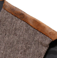 A Simple And Casual British Style Vest In Contrasting Colors For Men Without Straps