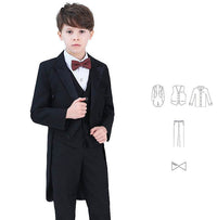 Children's Tuxedo Men's Dress Suit Performance Costume
