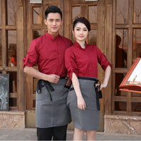 Coffee Shop Autumn And Winter Clothes Hotpot Restaurant Long Sleeve
