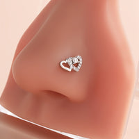 Micro-inlaid Zircon Nose Puncture
