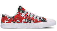 Fashion Printed Couple High Top Canvas Shoes