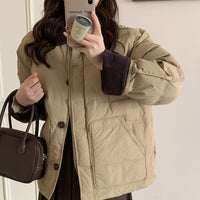 Women's Winter Short Loose Cotton Coat