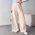 American-style Casual Suit With Wide-leg Pants