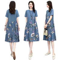 Relaxed-fit Casual A-line Skirt For Women