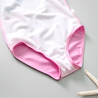 Medium And Big Children's Triangle Cute Hot Spring Resort Swimsuit