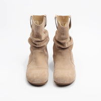 Western Denim Martin Boots For Women