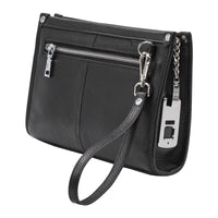 Business First Layer Leather Handbag Fashion Fingerprint Lock Male Wallet