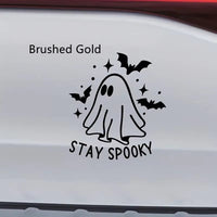 Car Body Sticker Halloween Ghost Bat English Reflective Sticker