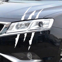 Car Ghost Claw Decal Headlight Decorative Claw Sticker