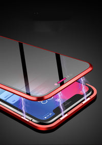Phone Case Magnetic Double-sided Peep-proof
