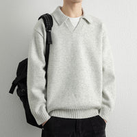 Fashion Men's Casual Cardigan Sweater Coat