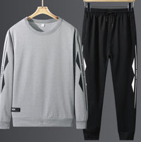 Youth Print Sweatshirt Casual Sports Suit