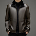 Men's Fashion Velvet Padded Fur Jacket