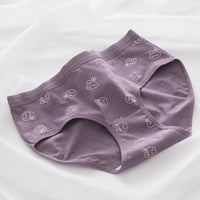 Cute Rabbit Cotton Mid Waist Underwear