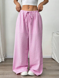 Waist-cinched Versatile Elegant Pleated Casual Pants