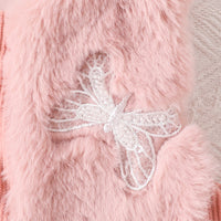 Winter Girls' Suit Pattern Solid Color