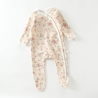 Newborn Baby's Foot Cover Bodysuit For Boys And Girls