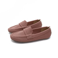 Gommino Women's Round Head Flying Woven Pumps