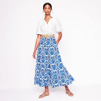 Retro Casual Bohemian Printed Womens Skirt