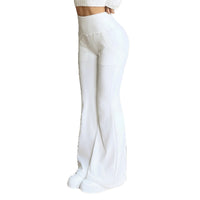 High-waisted Casual Wide-leg Pants For Women