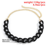 Accessories Retro Simple Single-layer Tassel Body Chain Female