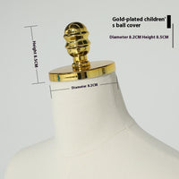 Model Head Cover Replacement Top Accessories Boys And Girls Electroplating Head Cover Gold Silver More Modeling