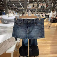 A- Line Slim Design Sense Niche High Waist Slim-fit Skirt