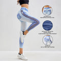 Denim Peach Womens Yoga Pants