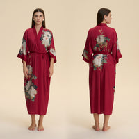 New Satin Plus Size Pajamas For Women Lightweight Loungewear Robe