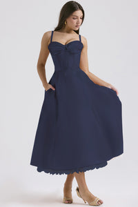 French Summer Sling Gentle Wind Dress