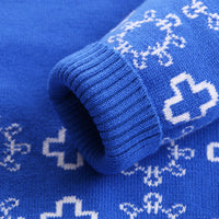 Children's Autumn And Winter New Double-layer Cotton Sweater