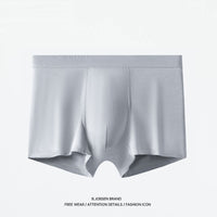 Antibacterial Crotch Plus Size Summer Breathable Thin Boys Boxer Briefs Heads
